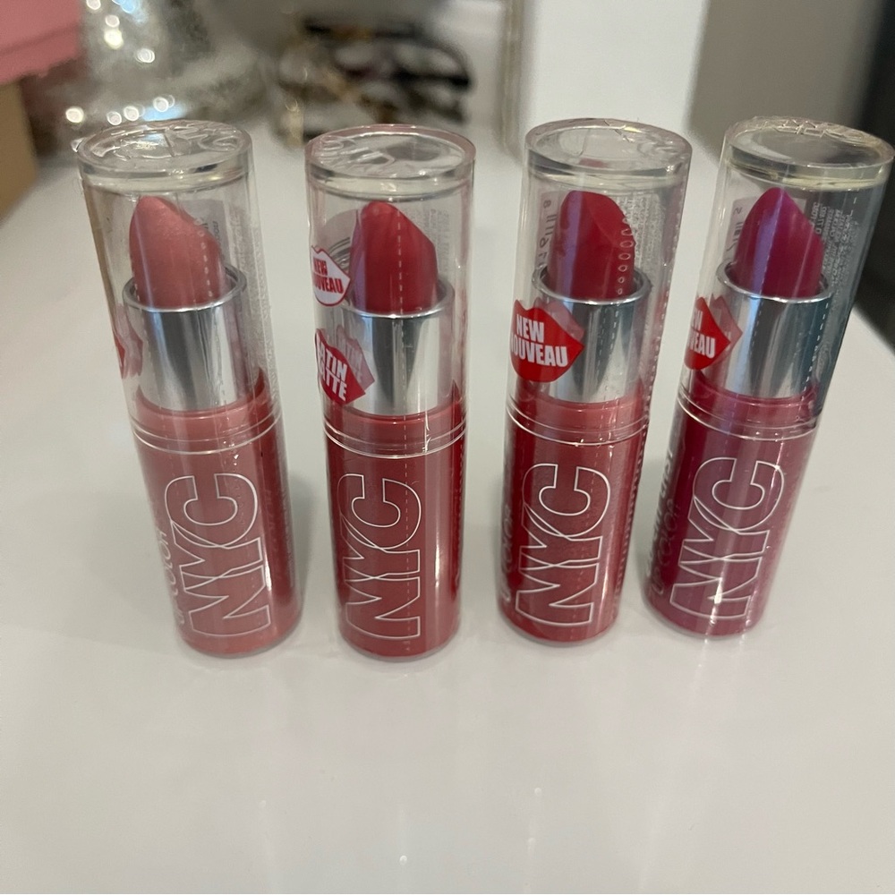 4 brand new NYC expert last lipsticks